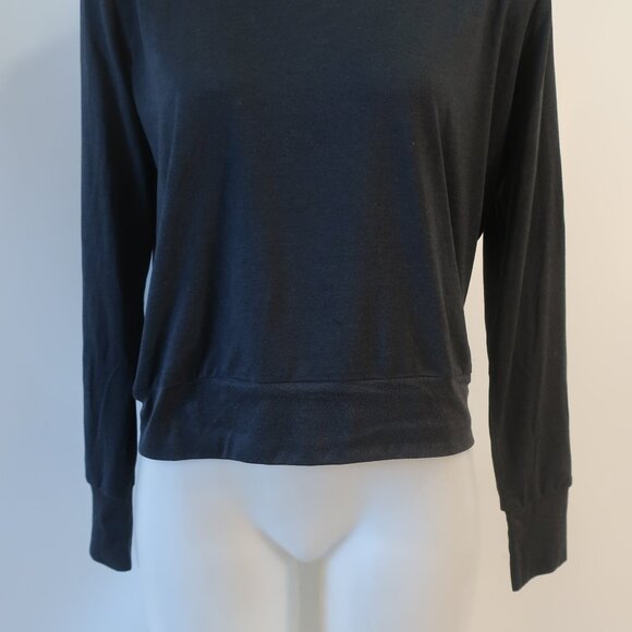 Womens Vuori Black Long Sleeve Daydream Crew Neck Activewear Top M - Picture 4 of 12